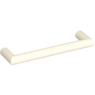 Möbelgriff 562.13B128 Ku.99 reinweiß ma 128mm D.13mm HEWI