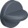 Schlüsselrosette 306.23PBNRKN 90 Ku.90 Schildst.10,5mm Hebel/Stift rd.HEWI