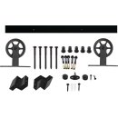 Schiebesyst.450120 100kg 2000mm schwarz HLT 38-40mm...