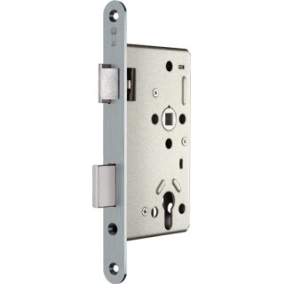Panik-Einsteckschloss Ser.20 APD Fkt.D rd 20/55/72/9mm DIN li.VA SSF