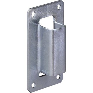 Stangenschlaufe f.Treibriegelstange 19mm STA hell verz.DENI