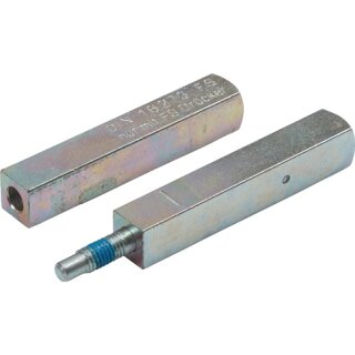Panik-Stift OGRO 120 FS SECURE 4-KT.9mm TS 58-64mm geteilter Vollstift OGRO