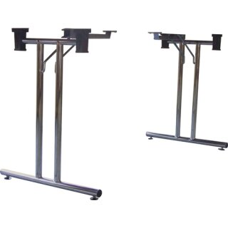 Klapptisch-Gestell CR pol.H.710-715mm Befestigungsschrauben BMB