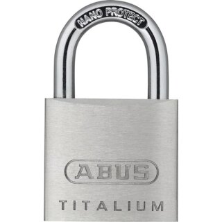 Zylindervorhangschloss 64TI/30 gl Schlosskörper-B.30mm Titalium gl.6311 ABUS