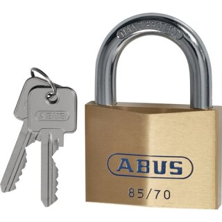 Zylindervorhangschloss 85/70 Schlosskörper-B.70mm MS versch.-schl.ABUS