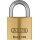 Zylindervorhangschloss 45/30 Schlosskörper-B.29mm MS versch.-schl.ABUS