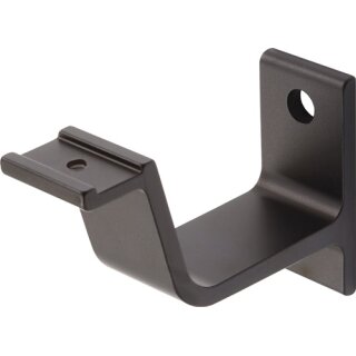 Handlaufträger 3551 Alu.schwarz elox.ger.Auflage HERMETA