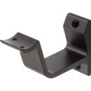 Handlaufträger 3552 Alu.schwarz elox.gewölbte...