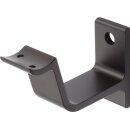 Handlaufträger 3553 Alu.schwarz elox.gewölbte...