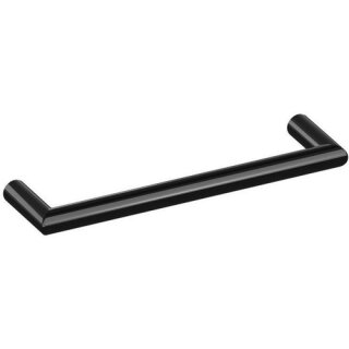 Möbelgriff 562.10.128 Ku.90 tiefschwarz 128mm D.10mm HEWI
