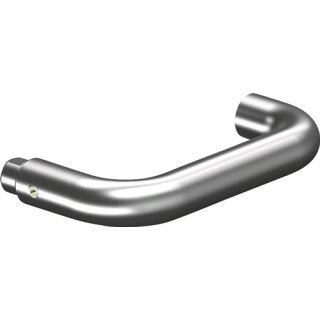 Türdrückerlochteil OGRO 8100 Alu.F1/Satino 4-KT.8mm DIN L/R OGRO
