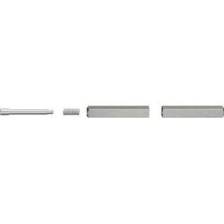 Panik-Stift OGRO 120 FS SECURE 4-KT.9mm TS 100-106mm geteilter Vollstift OGRO
