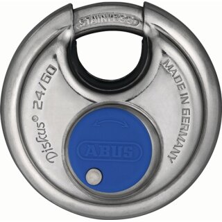 Zylindervorhangschloss 24IB/60 Schlosskörper-B.60mm VA versch.-schl.ABUS
