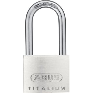 Zylindervorhangschloss 64TI/40HB40 gl Schlosskörper-B.40mm Titalium gl.6411 ABUS