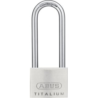 Zylindervorhangschloss 64TI/50HB80 Schlosskörper-B.50mm Titalium verschschl.ABUS